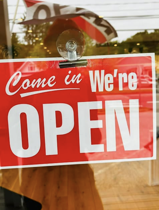 Cornwall Market — open for the day